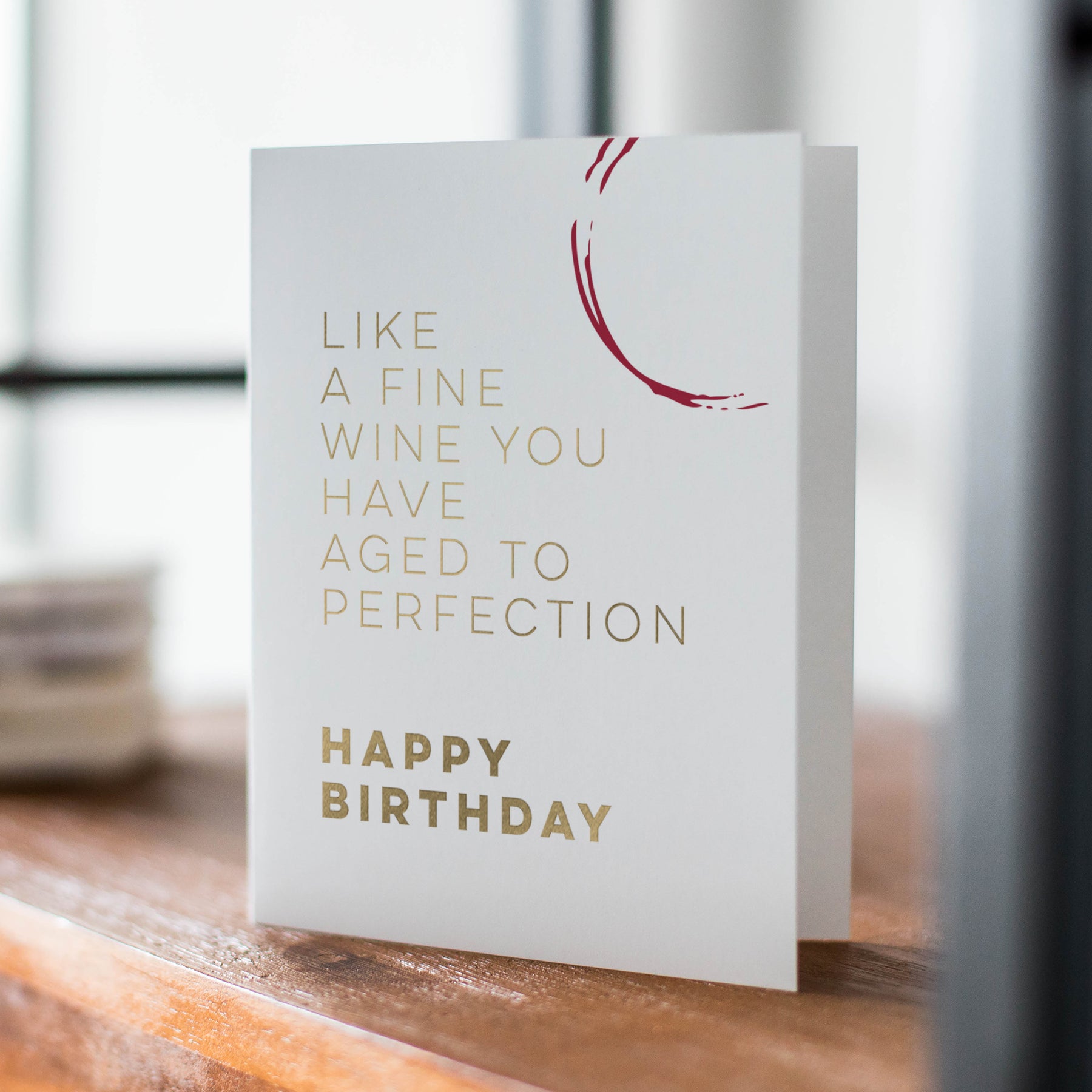 Perfectly Aged and styled by Fine Moments