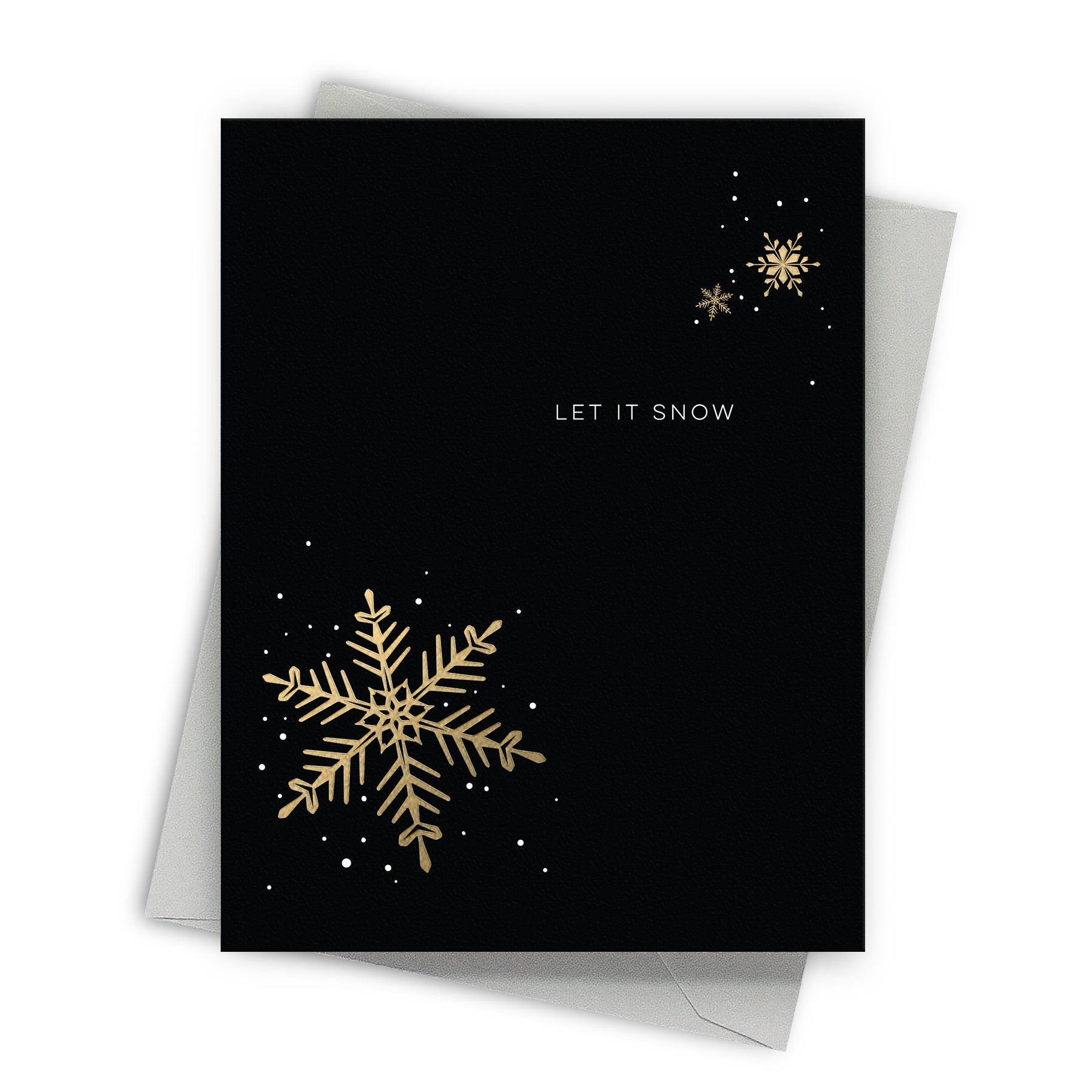 Modern Flakes Holiday Cards by Fine Moments