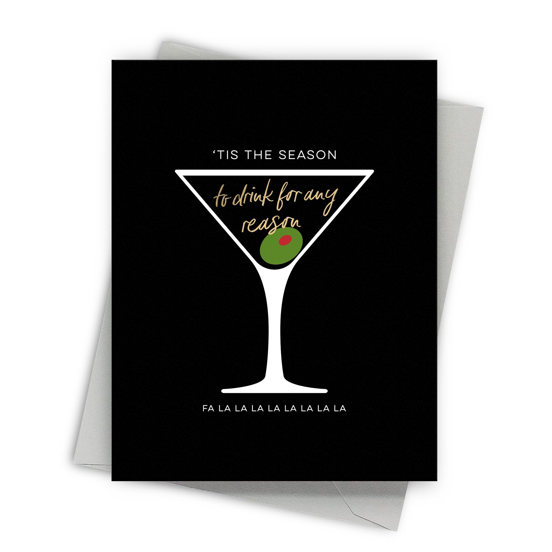 Drinking Season Holiday Cards by Fine Moments