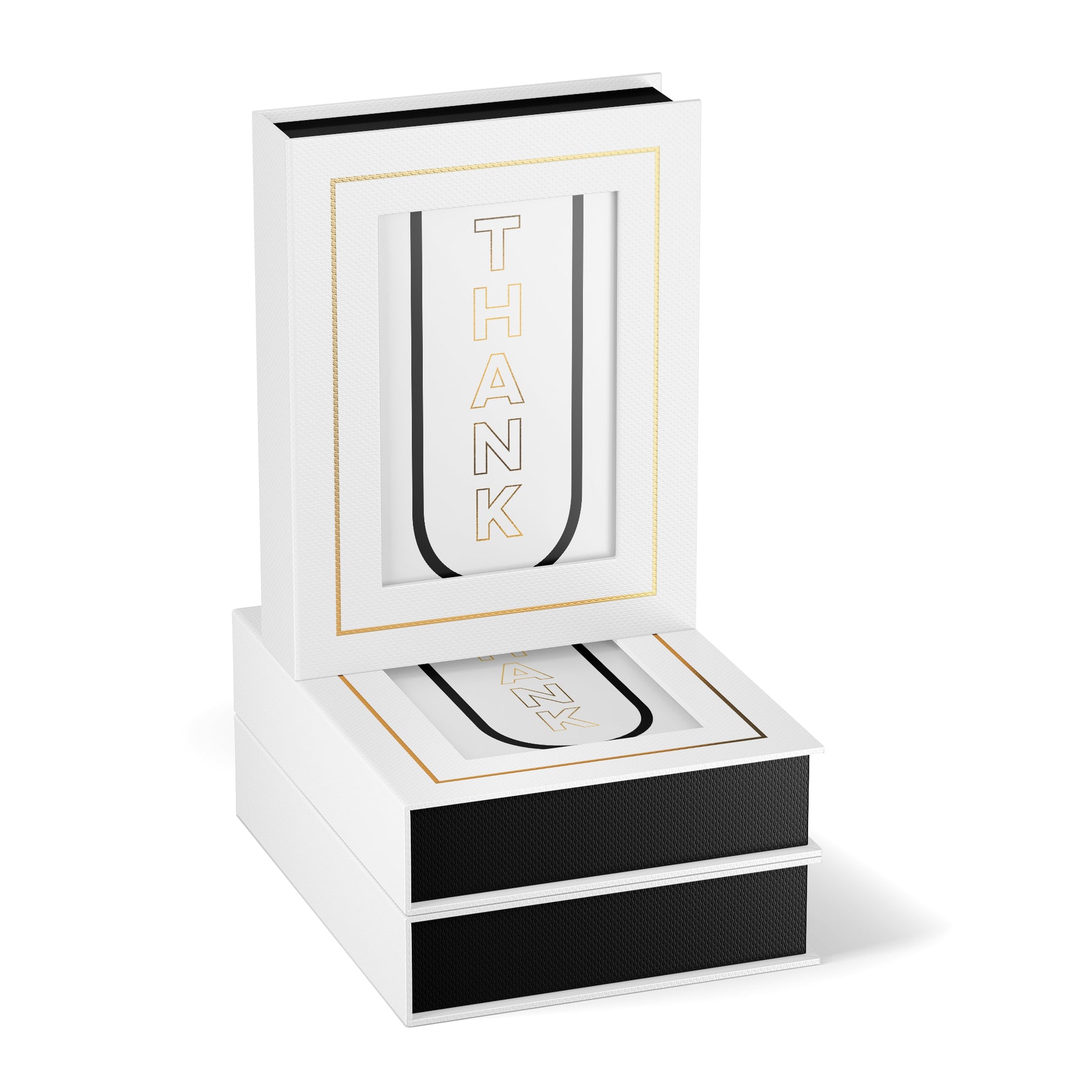 Centered Thank U Boxed Greeting Cards by Fine Moments