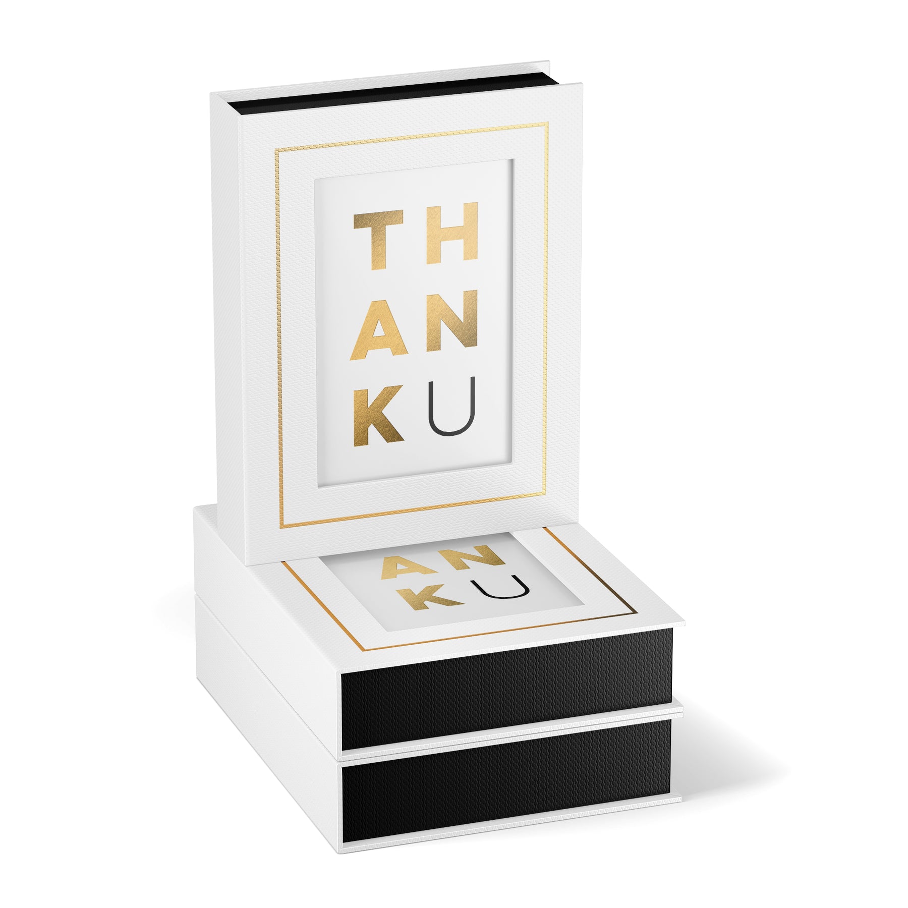 Impressed Thank U Boxed Thank You Cards by Fine Moments