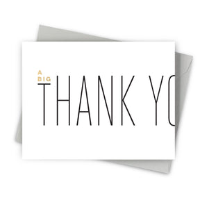 A Big Thank You Card by Fine Moments (front)