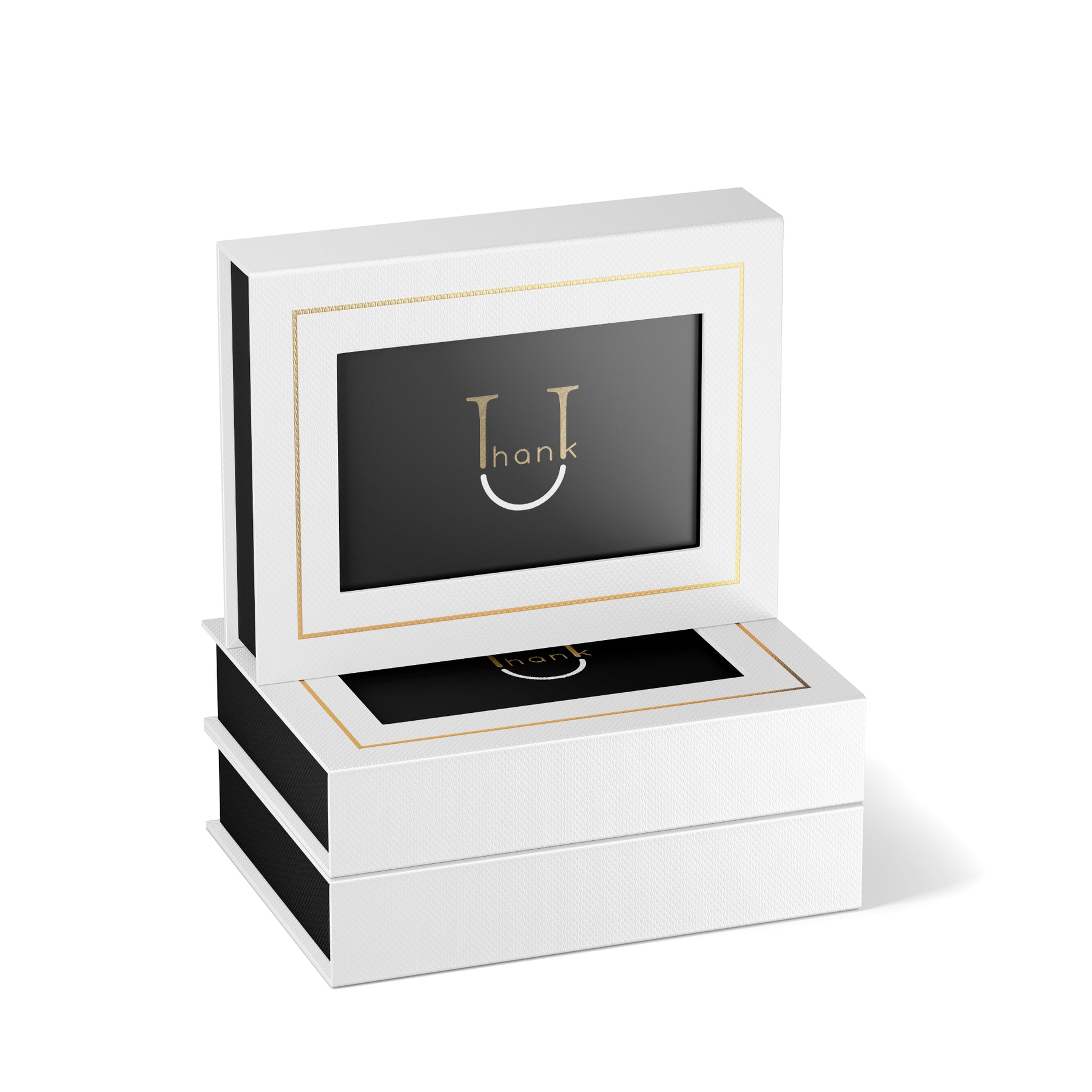 Smiling Boxed Thank You Card by Fine Moments