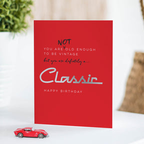 True Classic Birthday Card