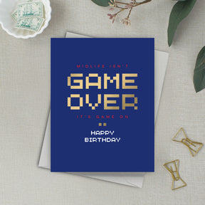 Game On Birthday Card – Lifestyle Photo