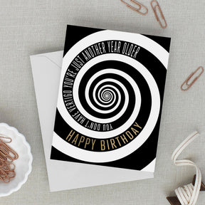 No Vertigo Birthday Card – Lifestyle Photo