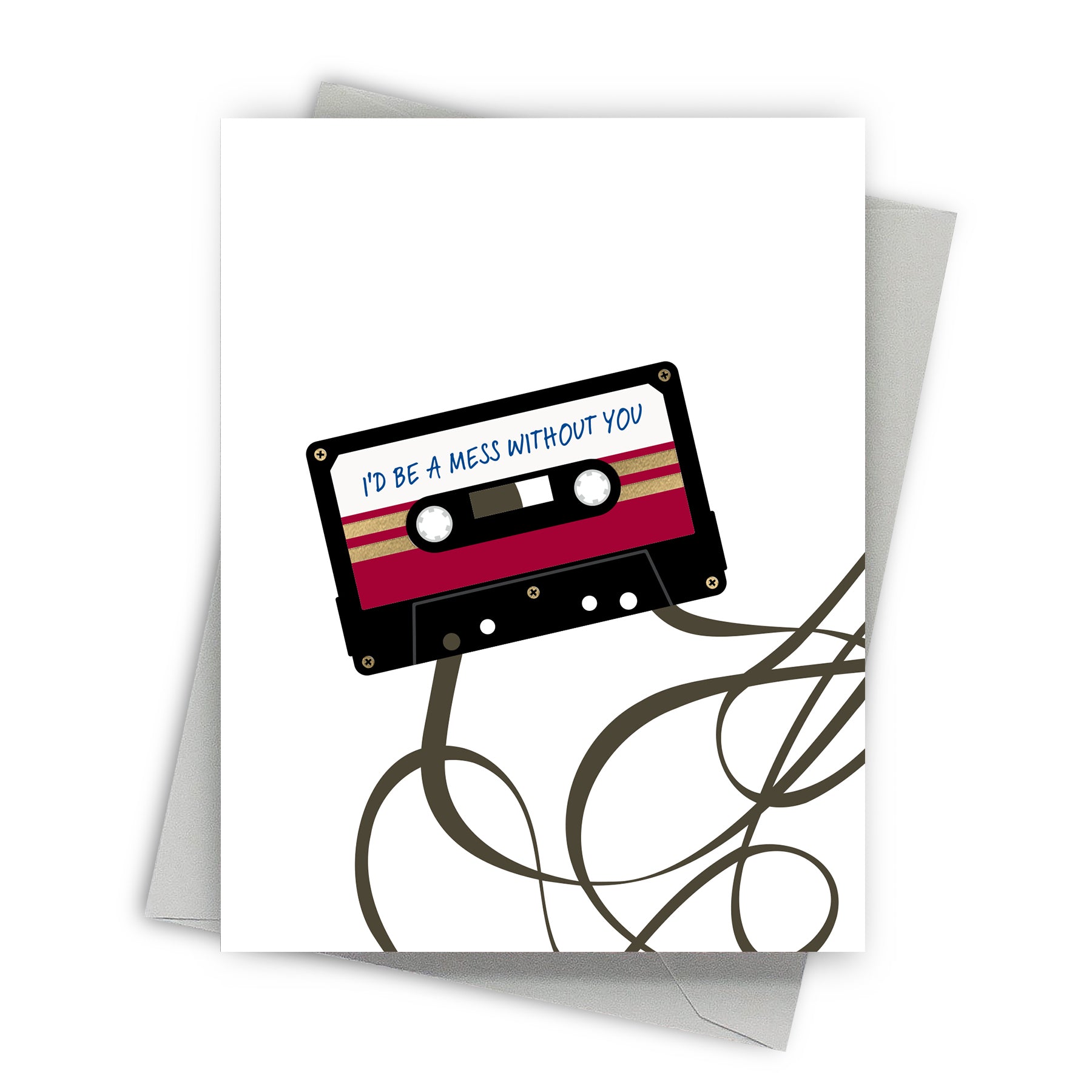 Messy Tape Friendship Card by Fine Moments