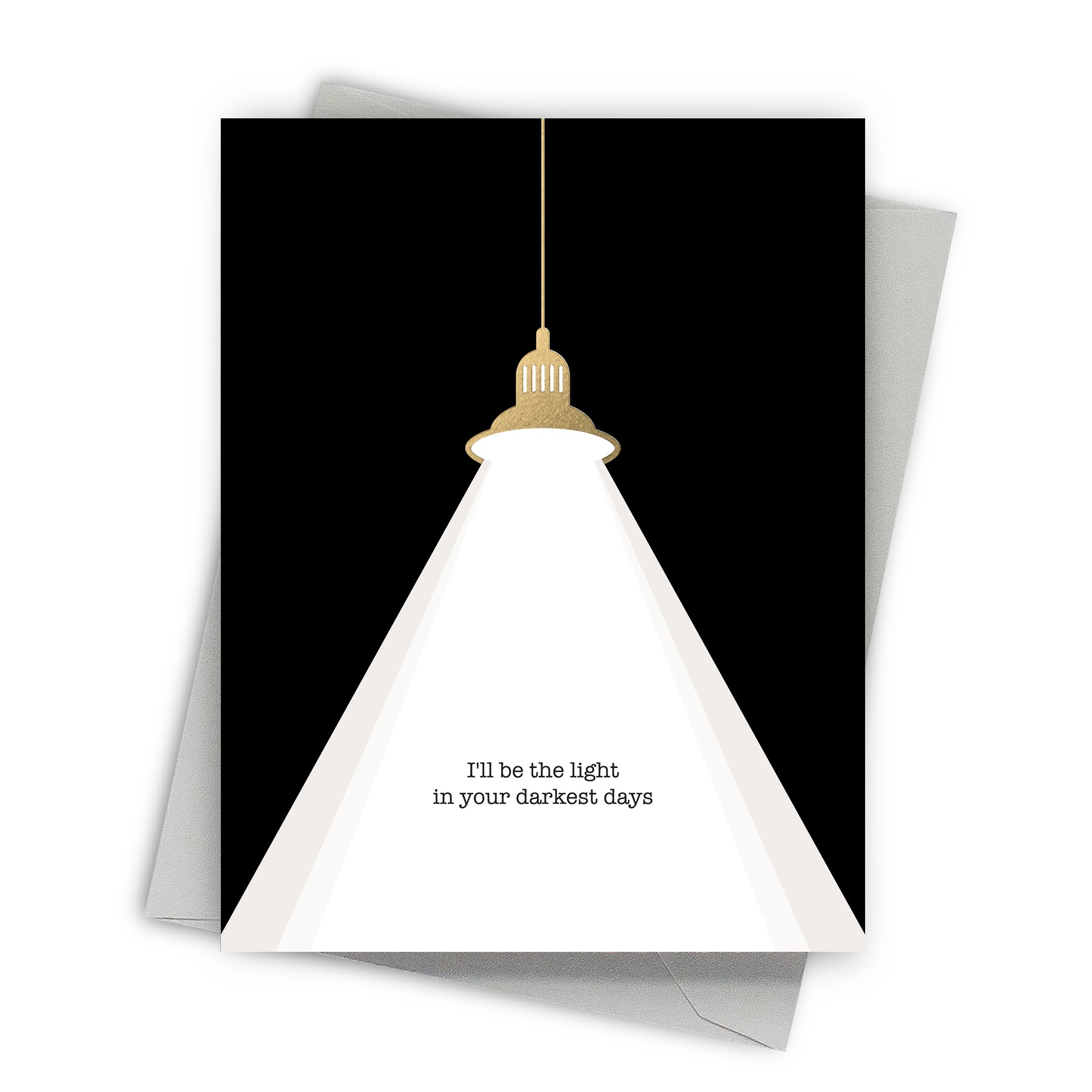 Be The Light – Encouragement Card Front View