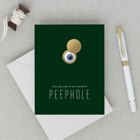 Peephole Friendship Card – Lifestyle Photo