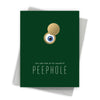 Peephole Friendship Card – Front View