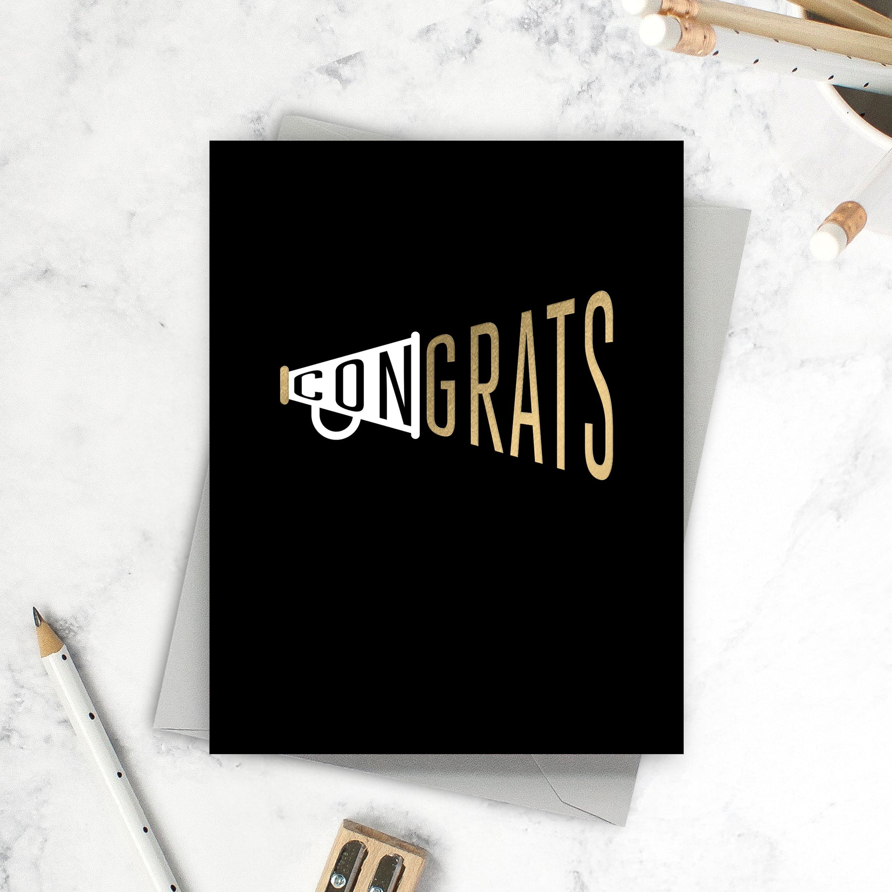 Big Congrats – Congratulations Card Lifestyle Photo