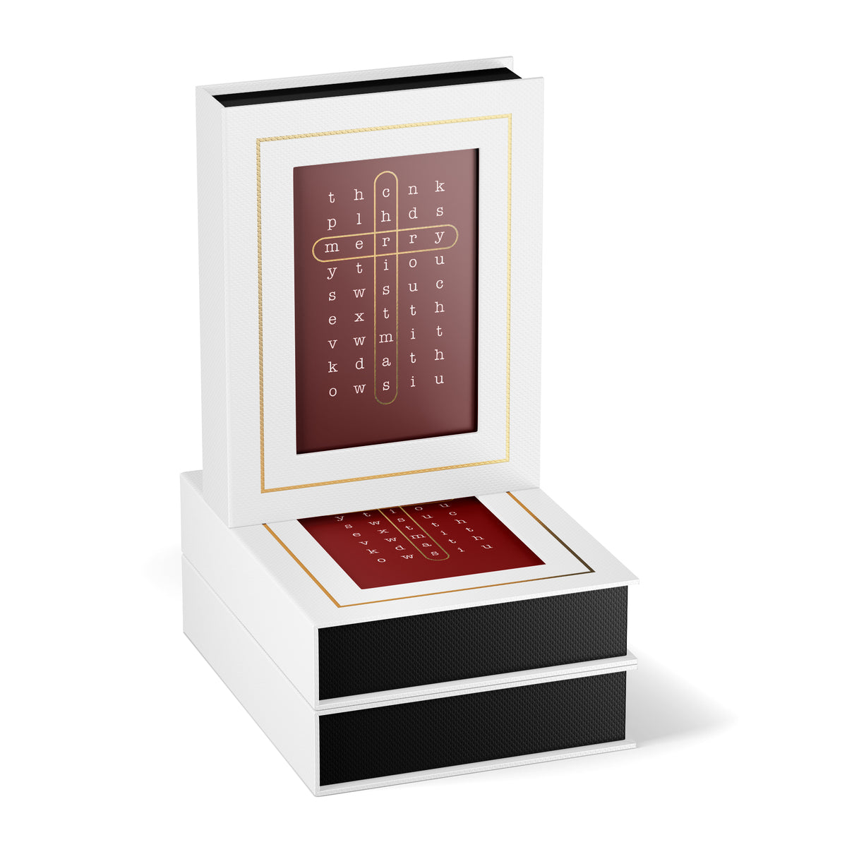 Christmas Crossword Boxed Greeting Cards