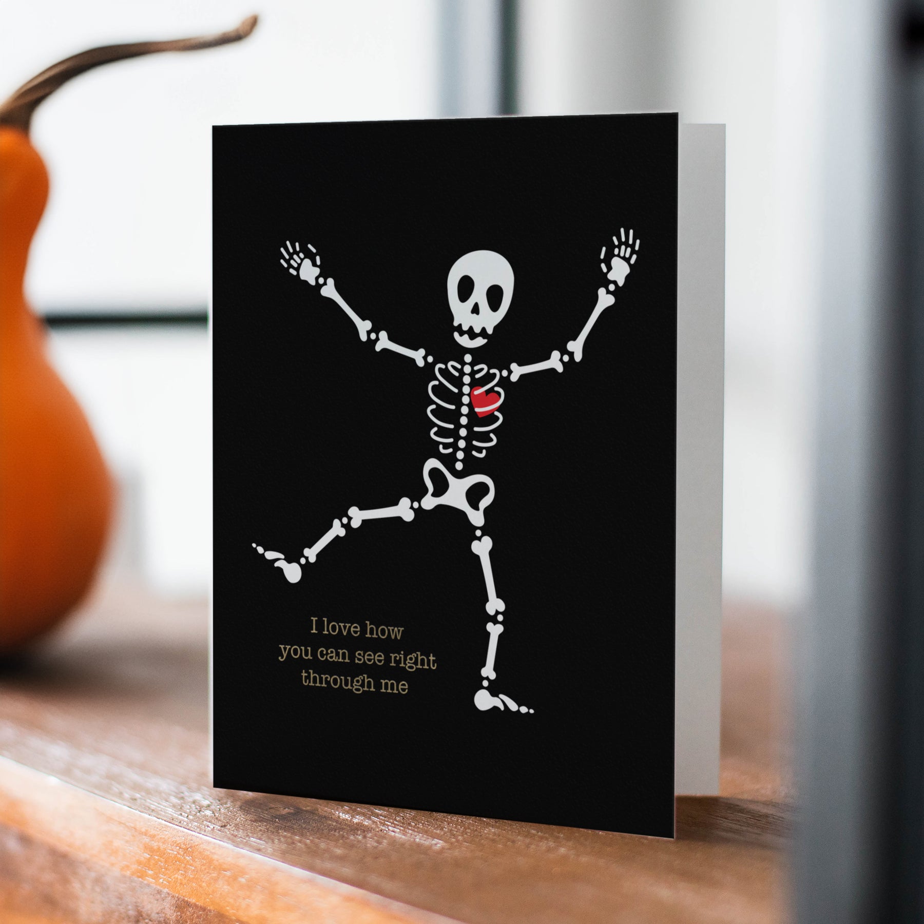 See Through Halloween Card