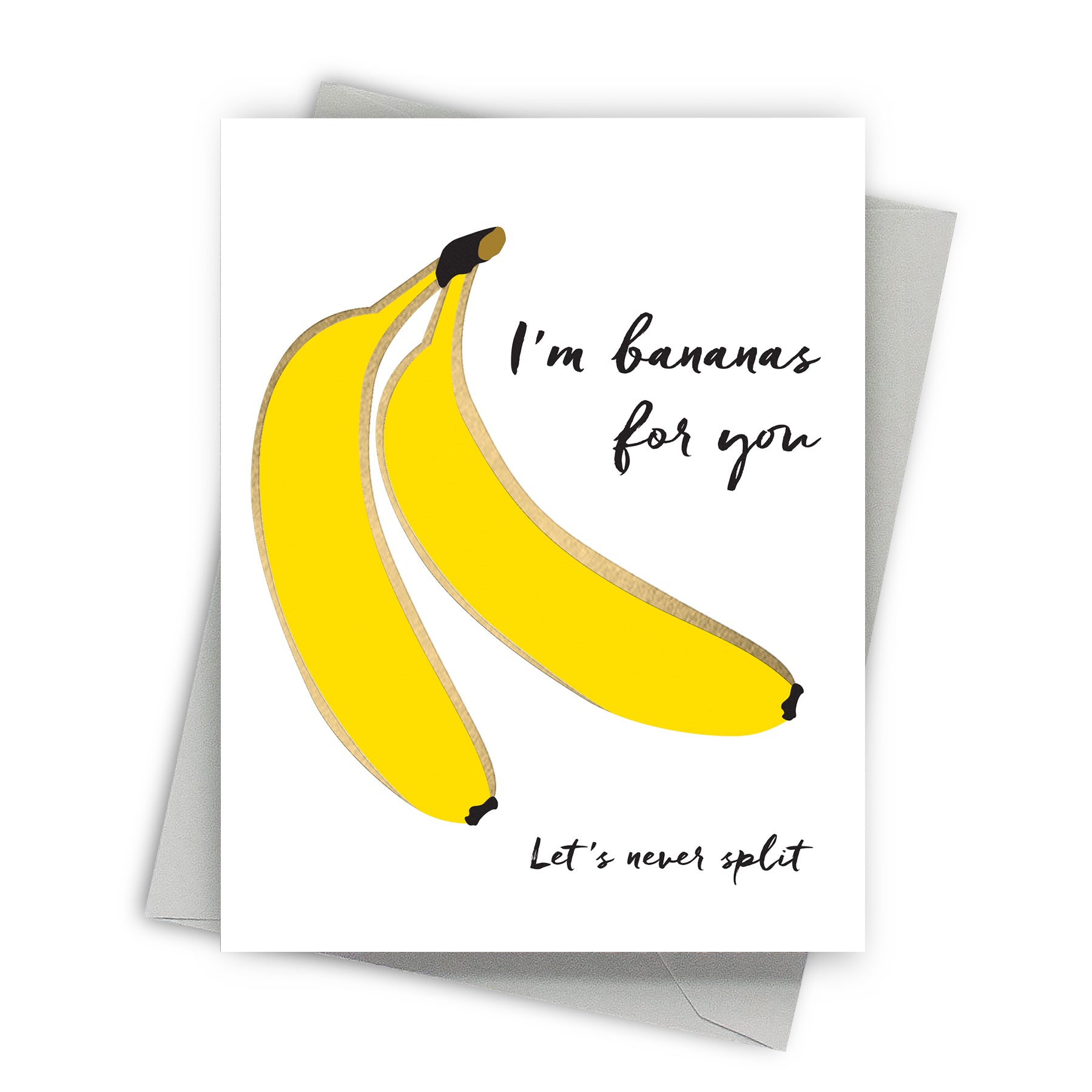 Banana Split Love Card by Fine Moments