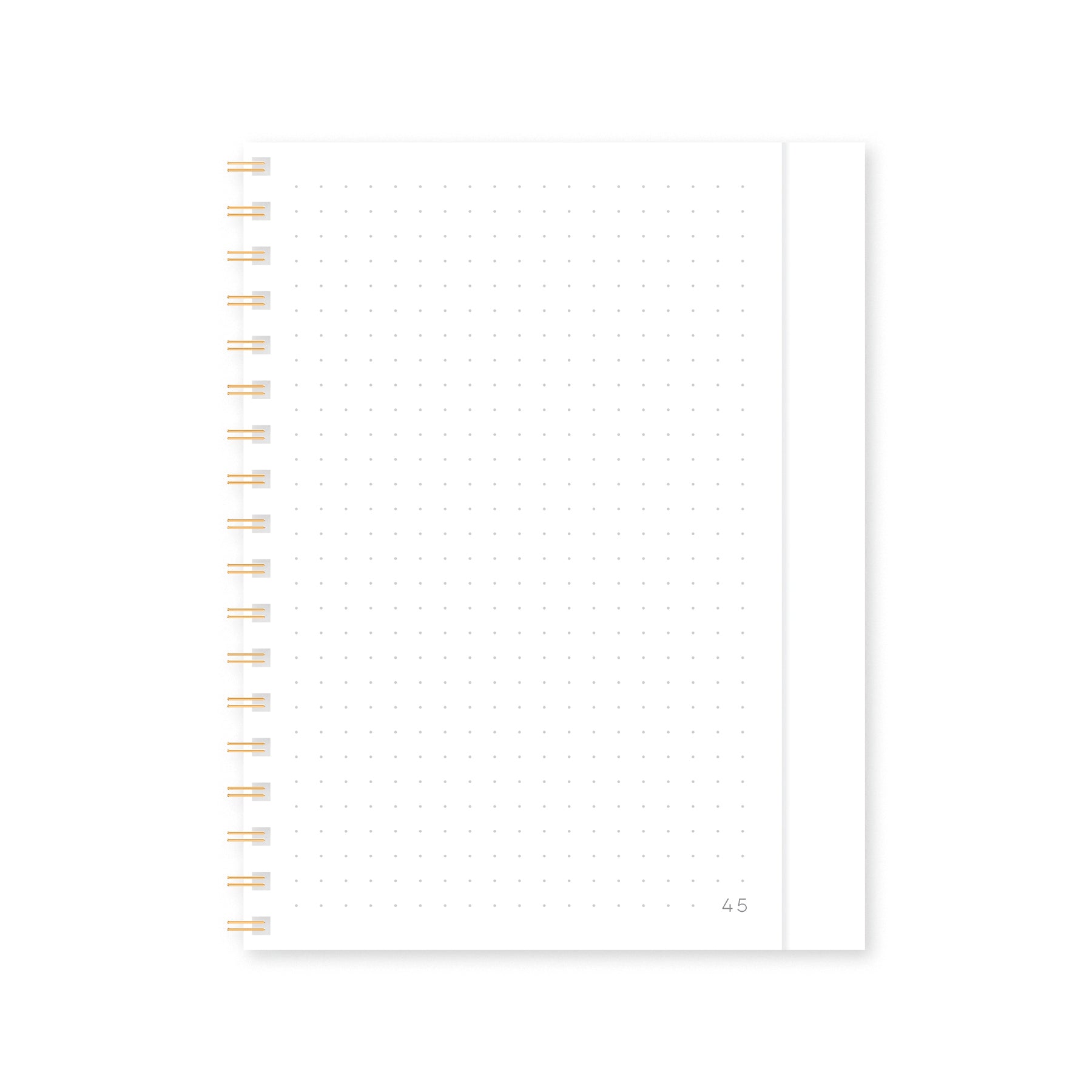 Real Thoughts Mini Notebooks by Fine Moments – open view showing dot-grid pages