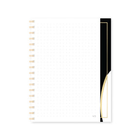 Organic Matter Mini Notebooks by Fine Moments – inside view showing dot-grid pages