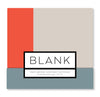 Blank Stripe Matchbook Inspired Notebook – Front view