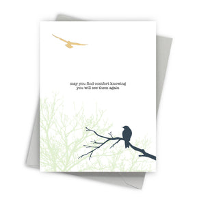 Finding Comfort Sympathy Card – Fine Moments