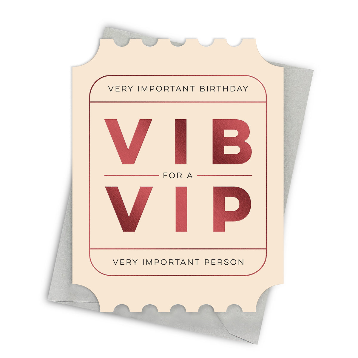 VIP Birthday – Front View