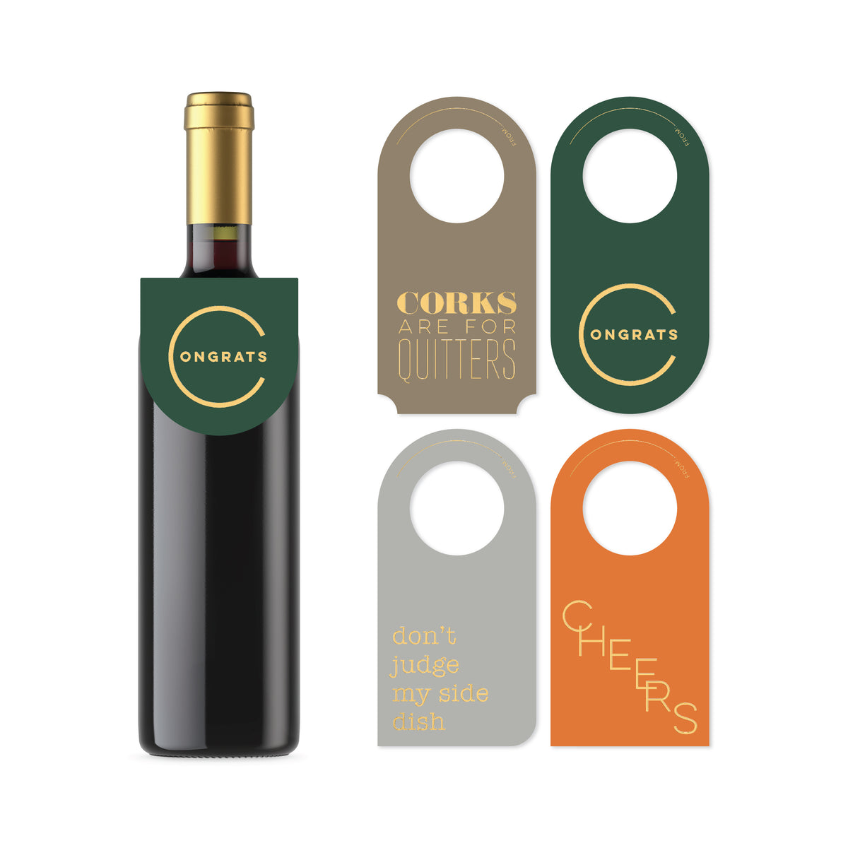 Everyday Wine Tags by Fine Moments