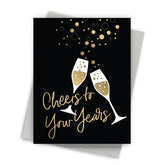 Cheers To Years Anniversary Card by Fine Moments