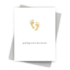 Tiny Feet Baby Card by Fine Moments