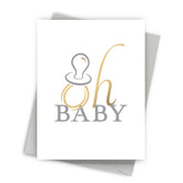 Oh Baby Card by Fine Moments