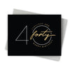 Fabulous Forty Birthday Card by Fine Moments