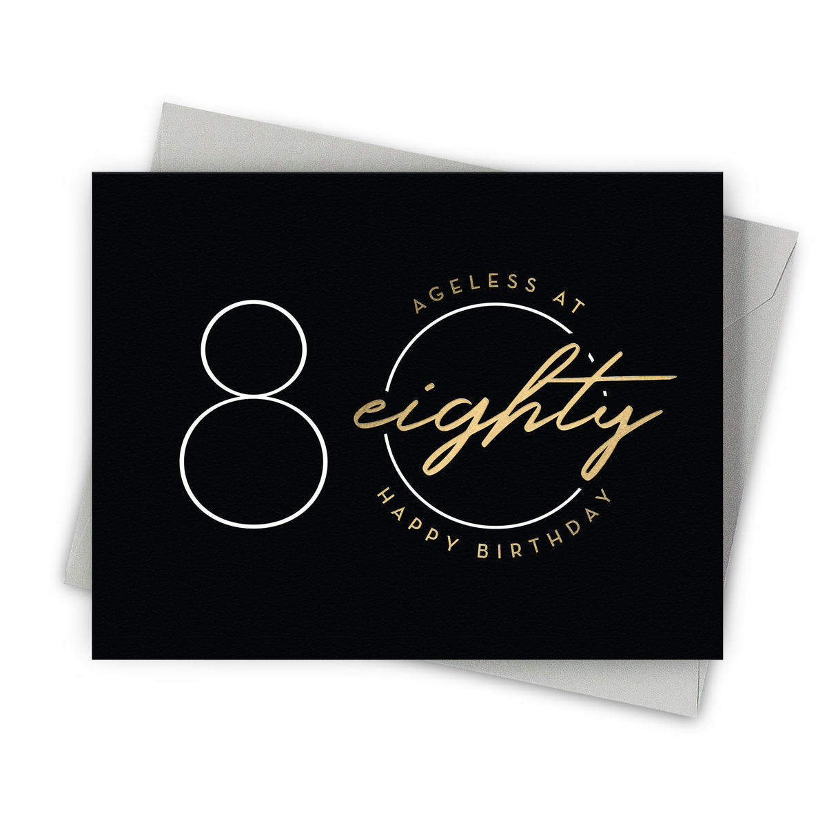 Ageless Eighty Birthday Card by Fine Moments