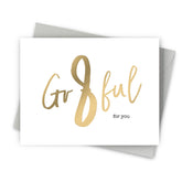 Gr8ful For You Friendship Card by Fine Moments