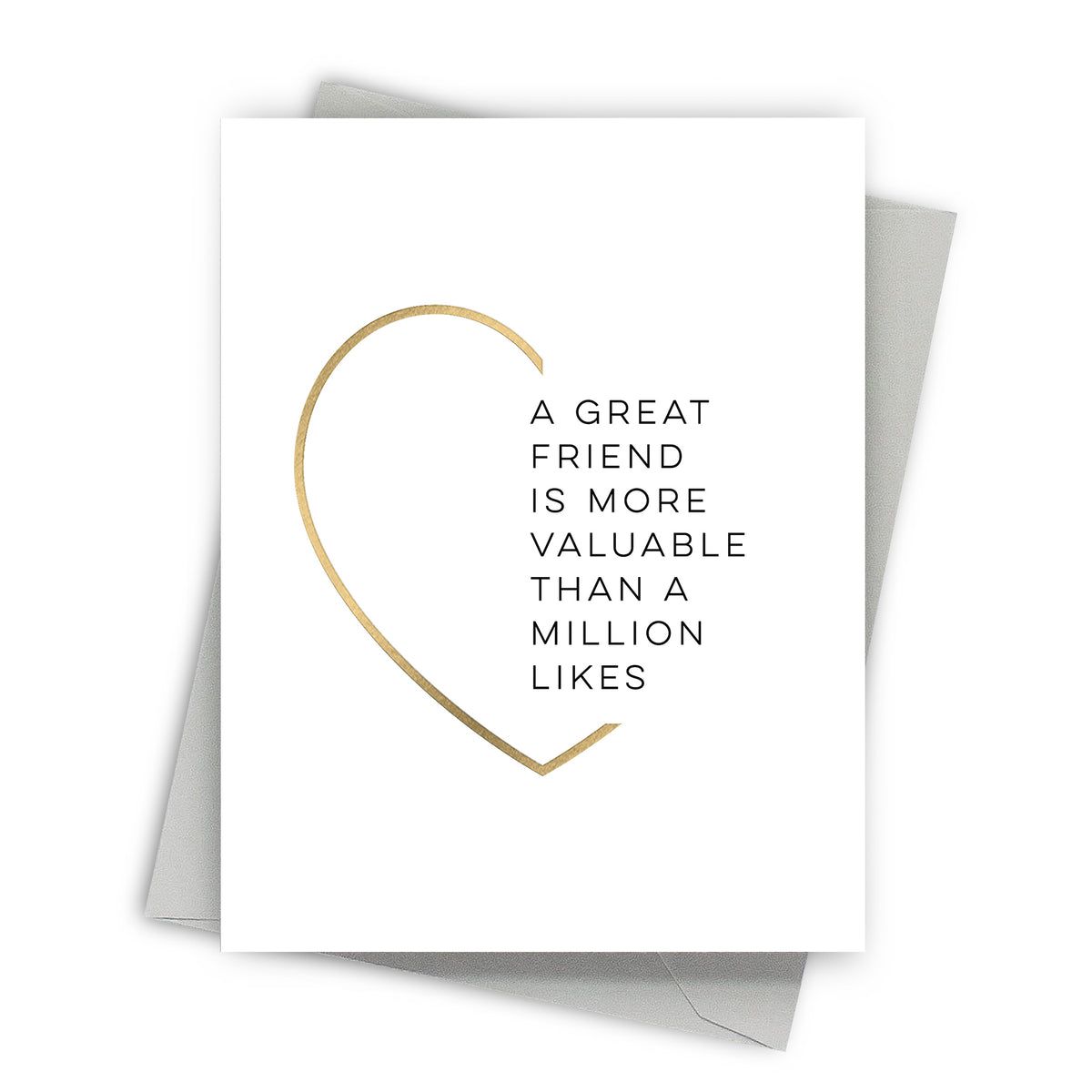 Friendly Likes Friendship Card by Fine Moments