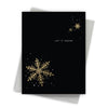Modern Flakes Holiday Card by Fine Moments