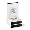 Typographic Gift Boxed Christmas Cards by Fine Moments
