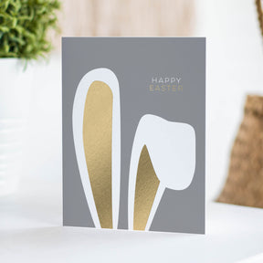 Bunny Ears Stylized Easter Card by Fine Moments