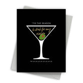 Drinking Season Holiday Card by Fine Moments