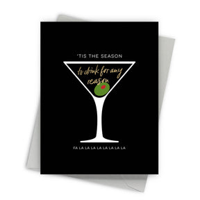 Drinking Season Holiday Cards by Fine Moments