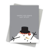 Melted Man Holiday Card by Fine Moments