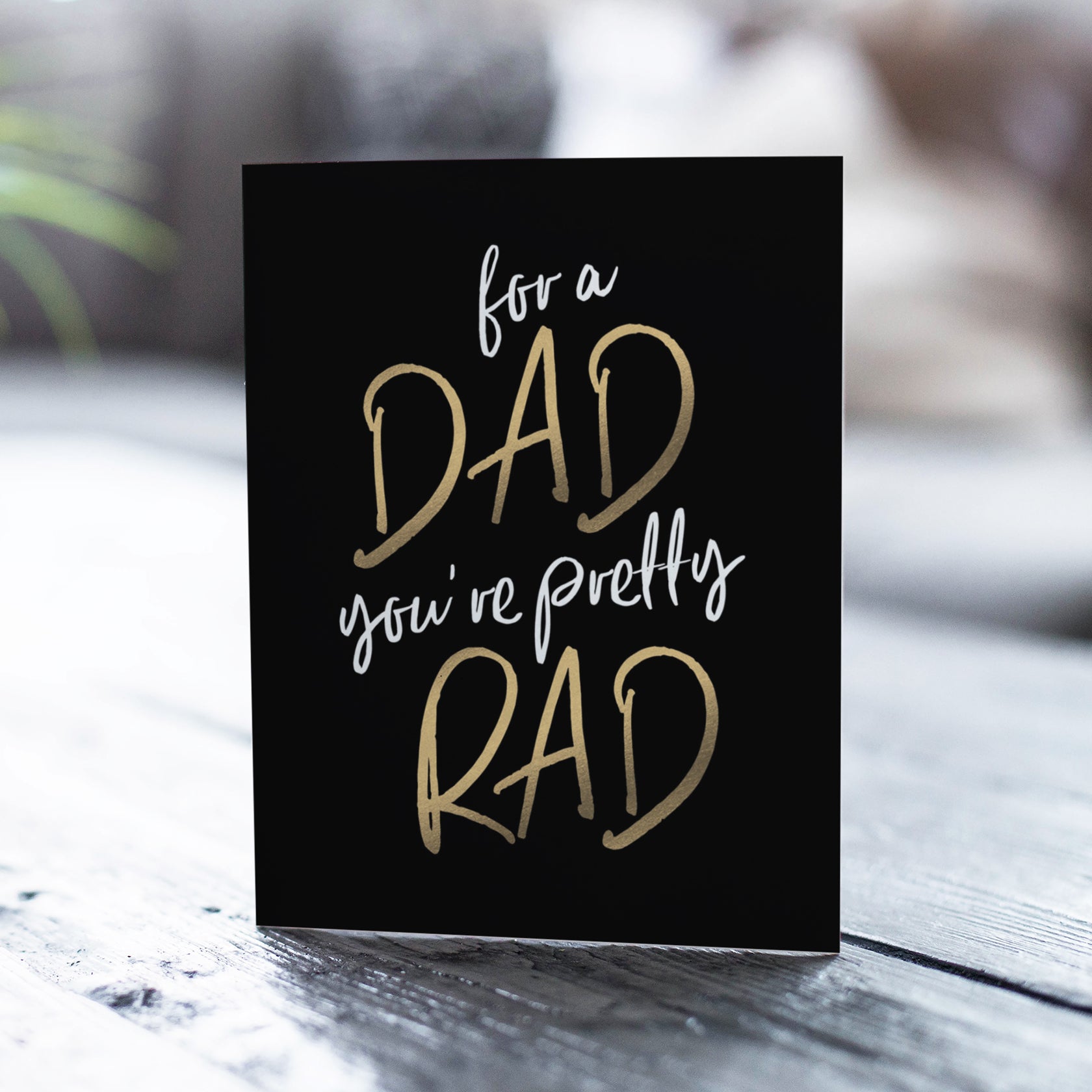 Stacked Dad Stylized Father's Day Card by Fine Moments
