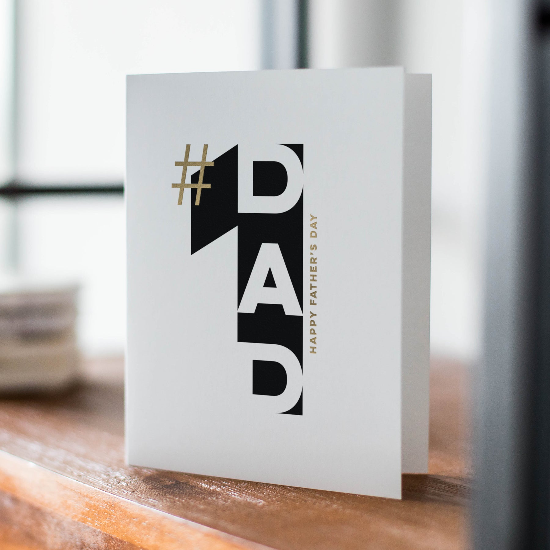 Number One Dad Stylized Father's Day Card by Fine Moments