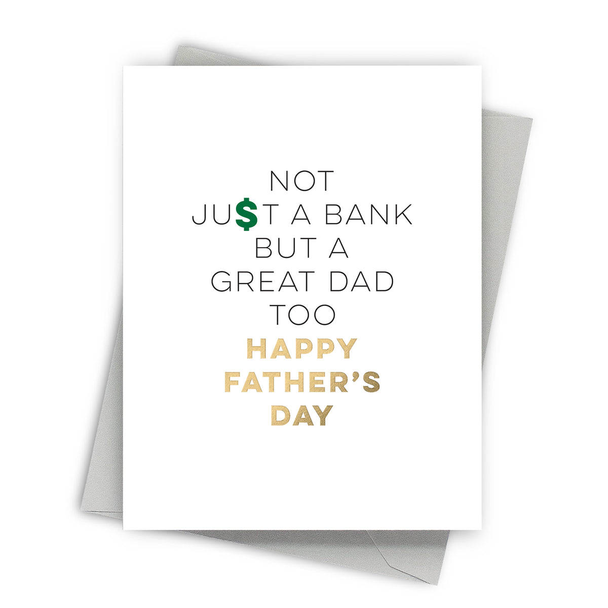 Bank Of Dad Father's Day Card by Fine Moments