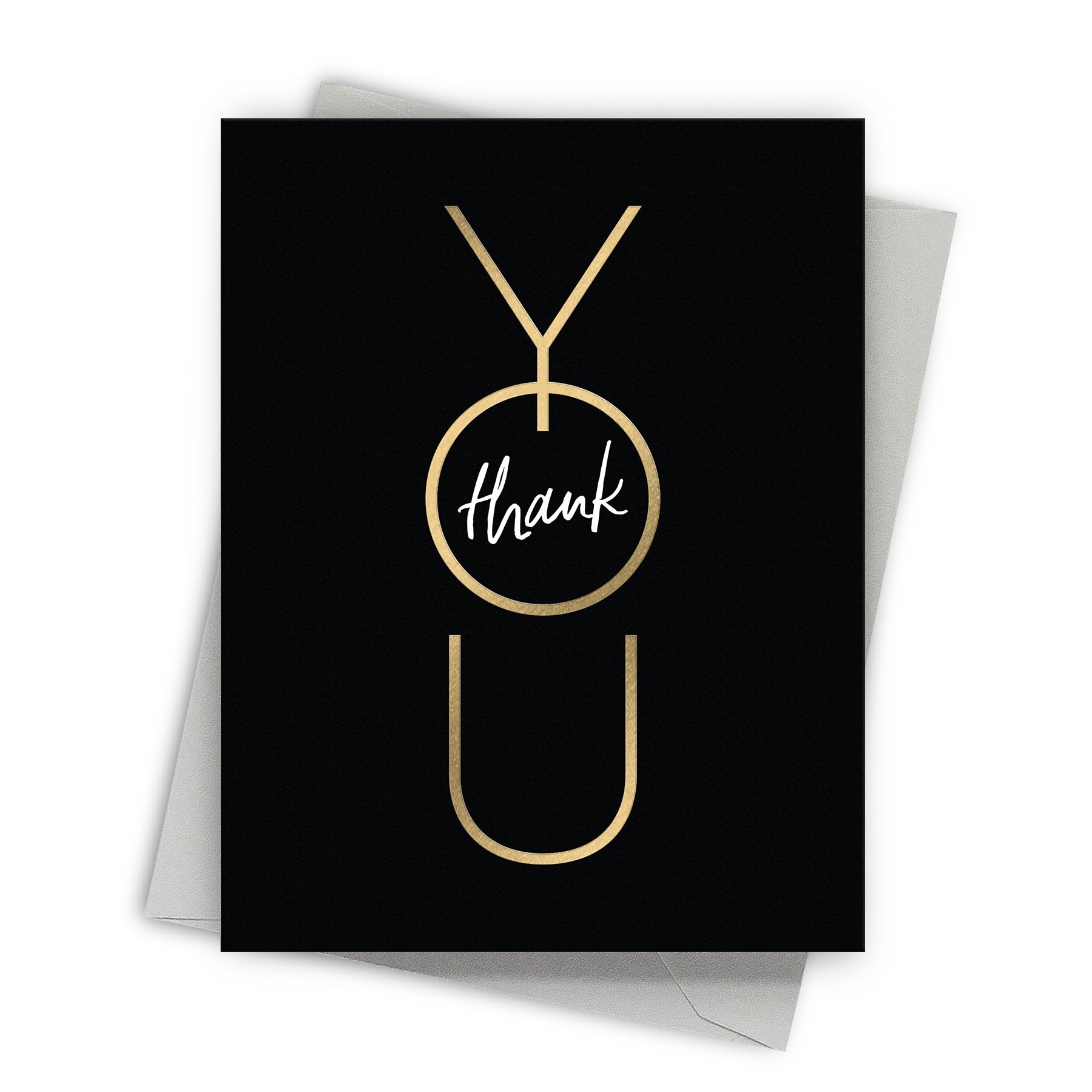 Centered You Thank You Card by Fine Moments