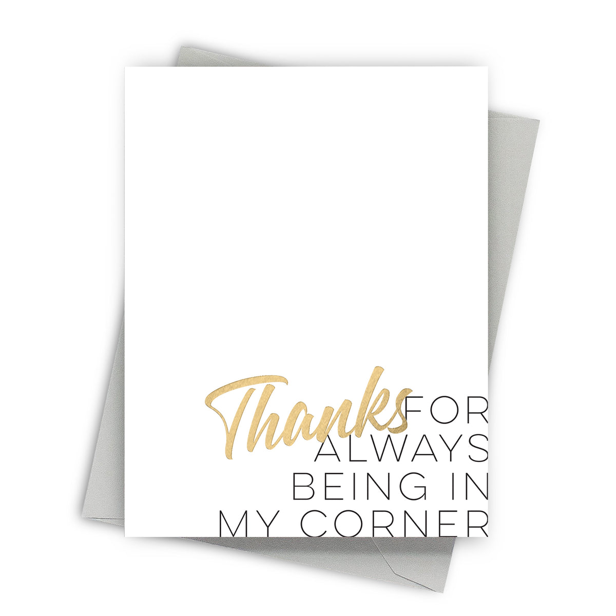 My Corner Thank You Greeting Card