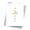 Hooray Rings Wedding Card by Fine Moments