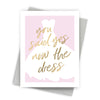Yes Dress Bridal Shower Card by Fine Moments