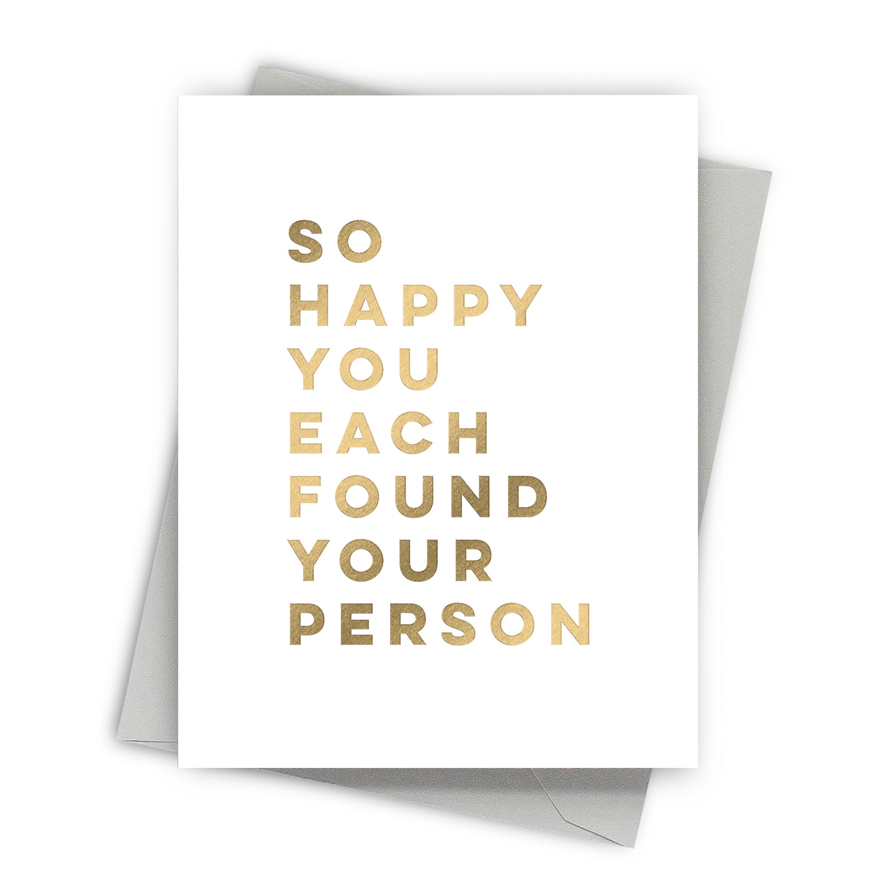 Your Person Wedding Card by Fine Moments